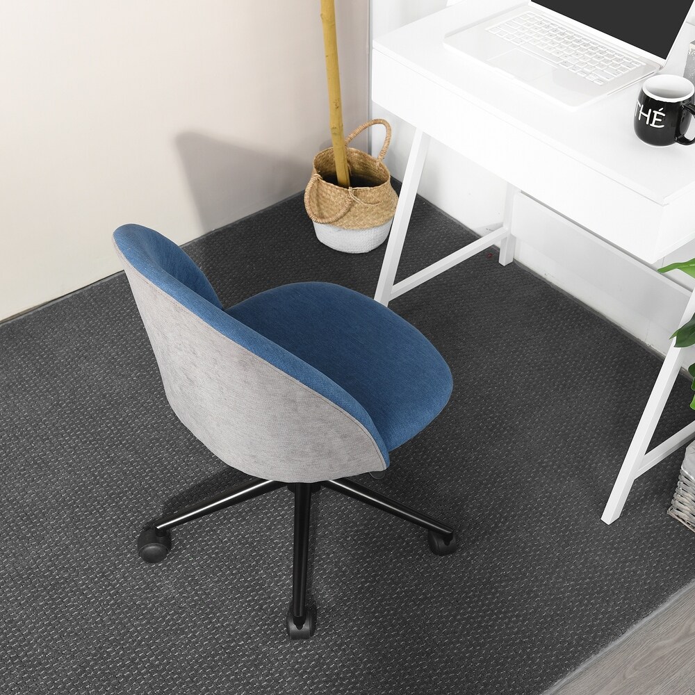 Stylish Adjustable Height Task Chair  Rotatable Computer Chair