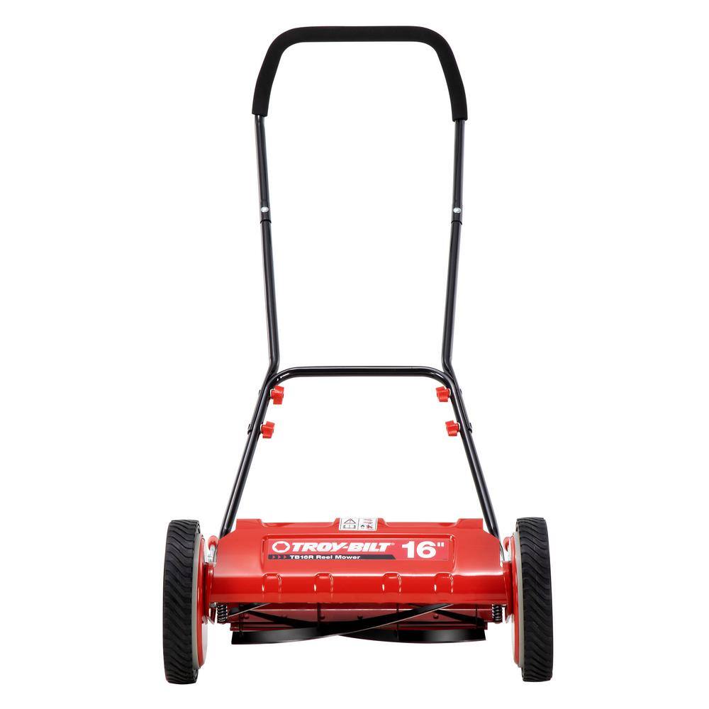 Troy-Bilt 16 in. Manual Walk Behind Reel Lawn Mower TB16R