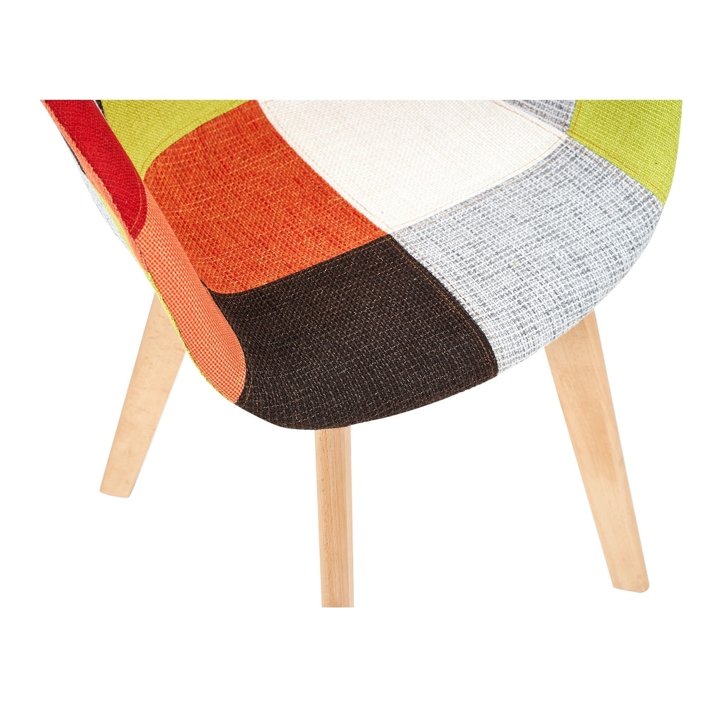 Dining chair  Patchwork Seat   High living room Chair