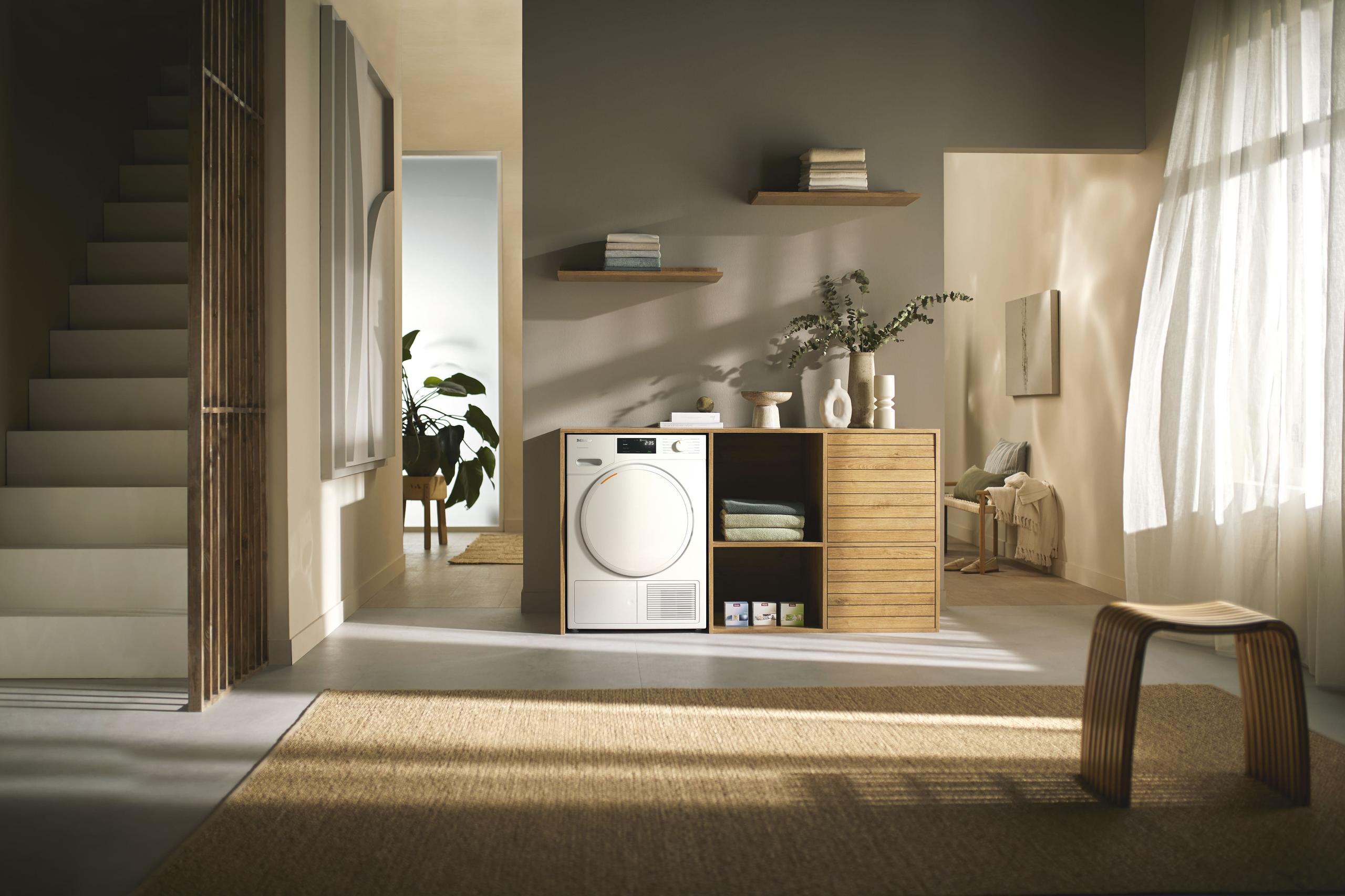 Miele TXD160WPLOTUSWHITE Txd160Wp - T1 Heat-Pump Dryer: With Miele@Home And Fragrancedos For Laundry That Smells Great.