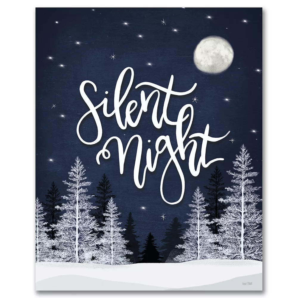 COURTSIDE MARKET Silent Night Canvas Wall Art