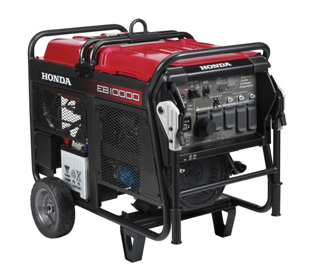 Honda EB10000 10000Watt Industrial Generator with CO-MINDER Sensor EB10000G from Honda