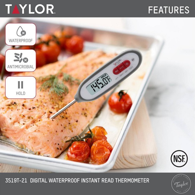 Taylor Compact Instant read Pen Style Digital Kitchen Meat Thermometer