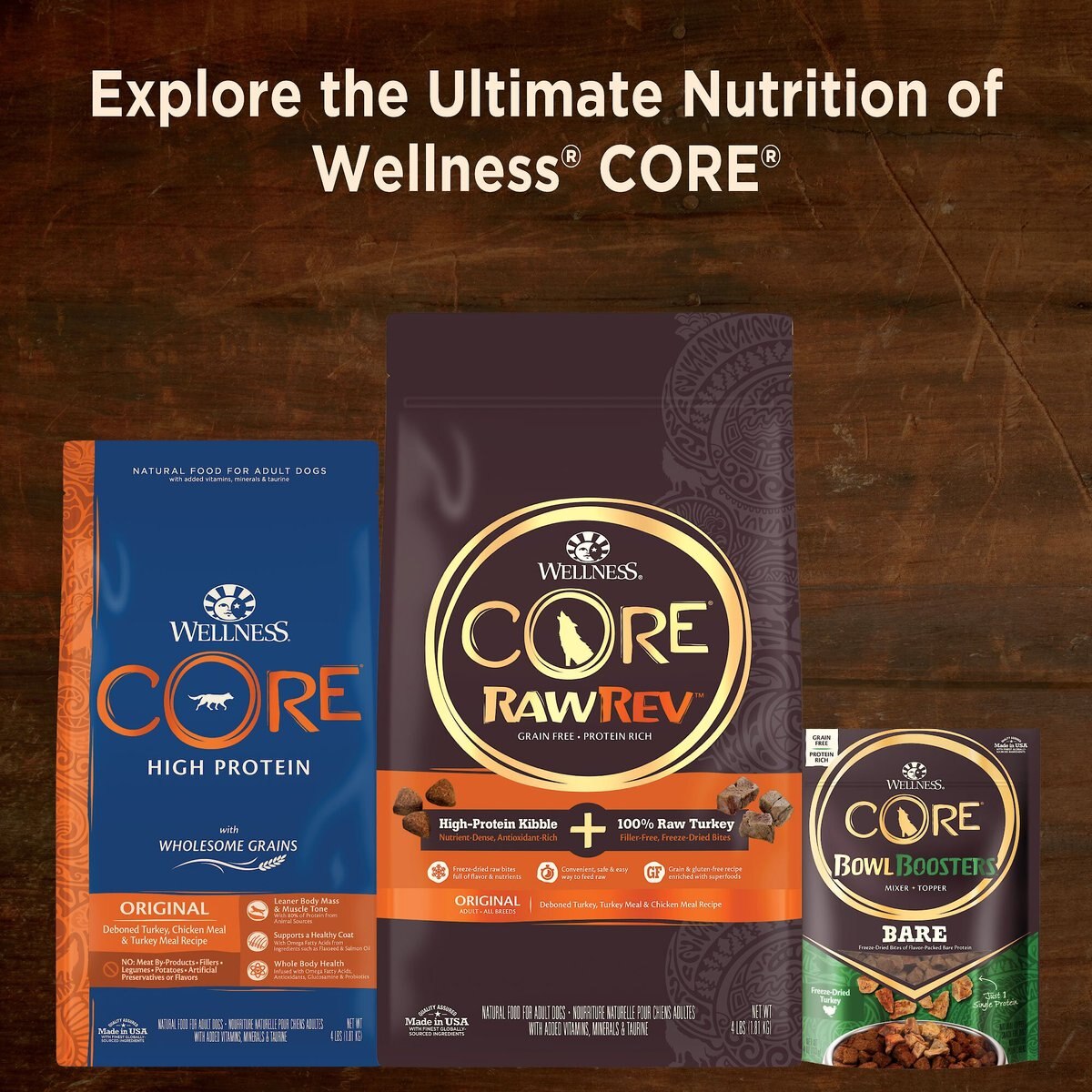 Wellness CORE Grain-Free Turkey， Pork Liver and Duck Formula Canned Dog Food