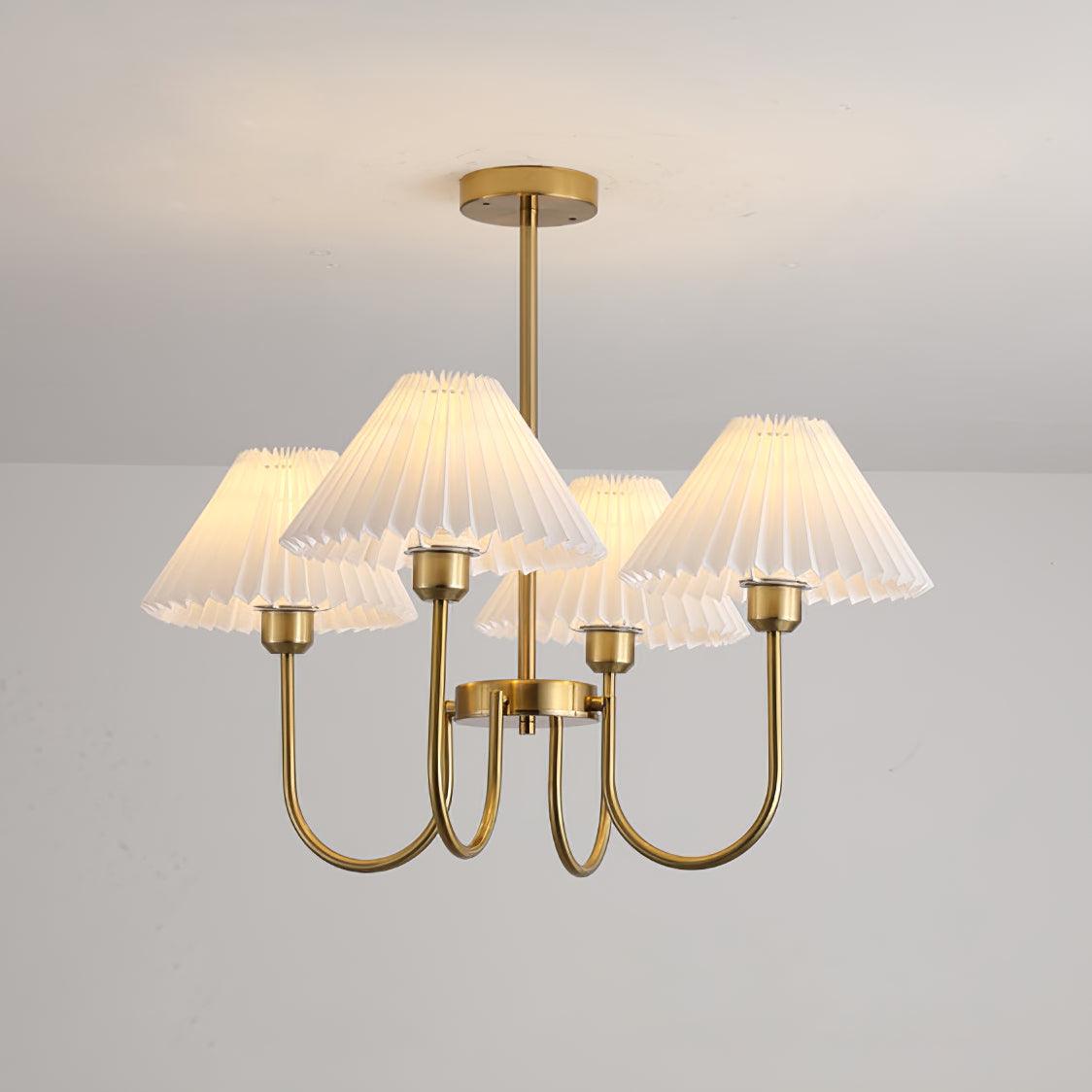 Lenore Pleated Chandelier