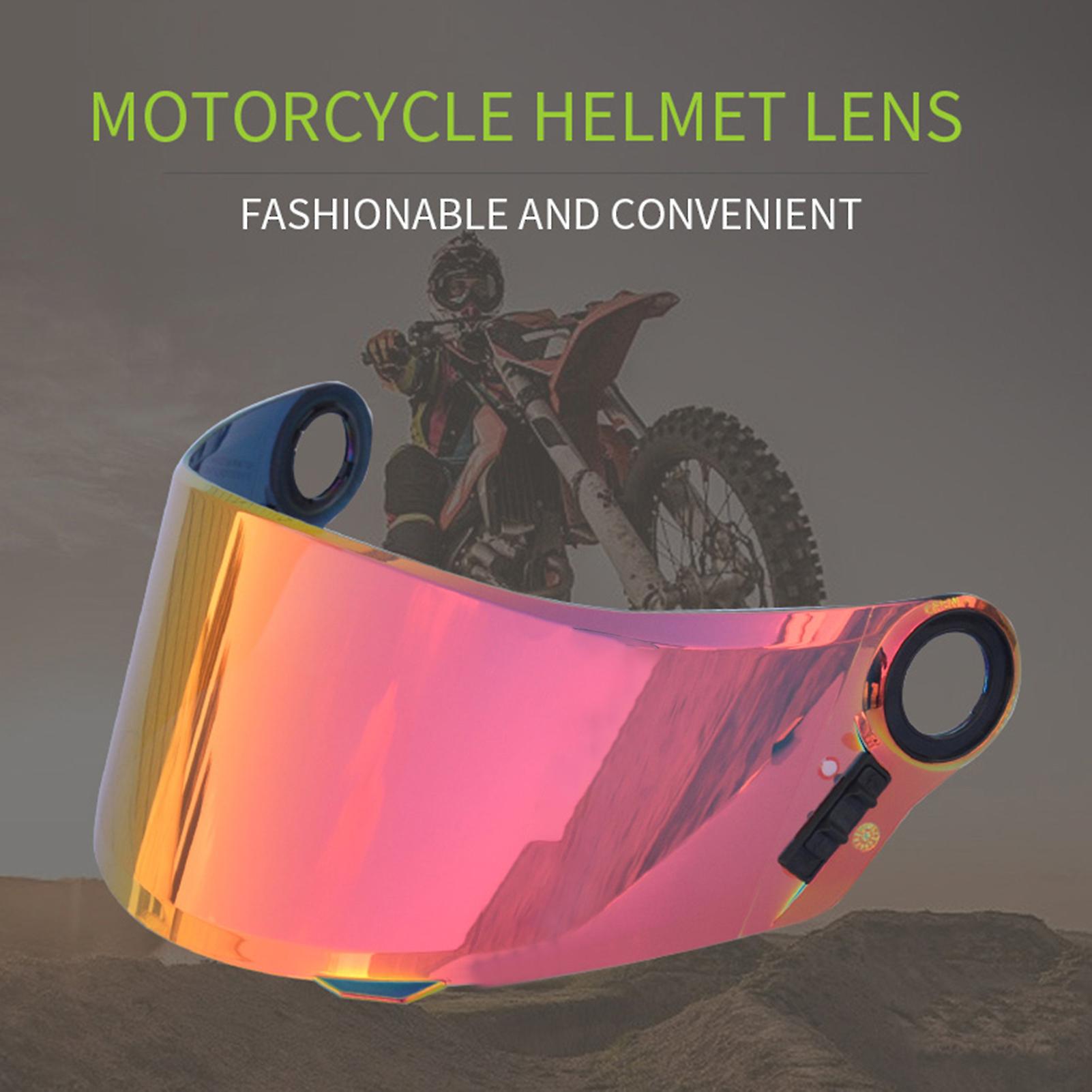 Motorcycle Anti-uv Anti-scratch Helmets Lens Fashion Visor Wind Shield Lens Replacement For Ls2 Ff358 Ff396