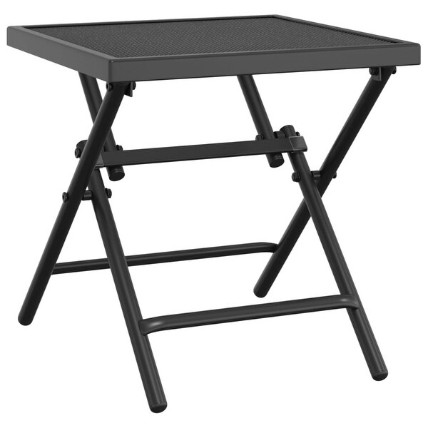 vidaXL Folding Patio Table Anthracite 15