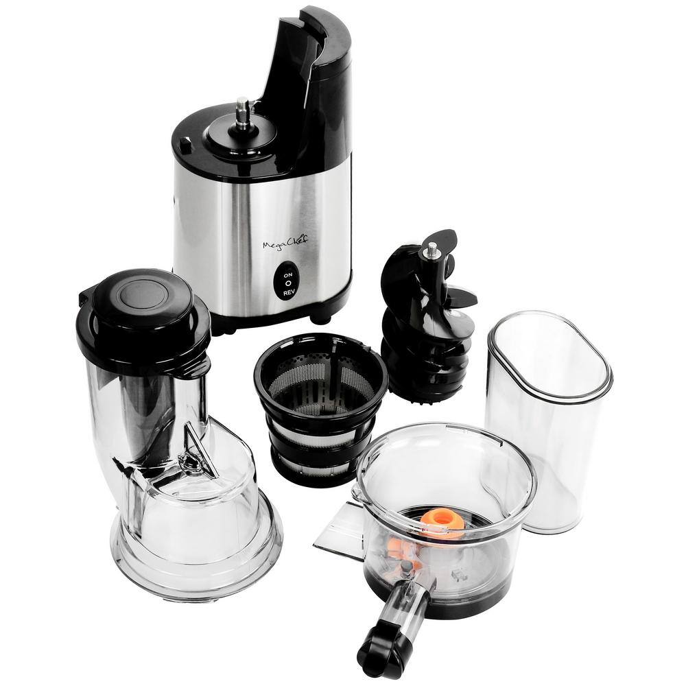 MegaChef Pro Stainless Steel Slow Juicer 985117796M