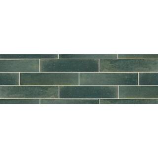 Daltile Remedy Herbal 2-38 in. x 9-58 in. Glazed Porcelain Subway Wall Tile (5.42 sq. ft.Case) RD21391P