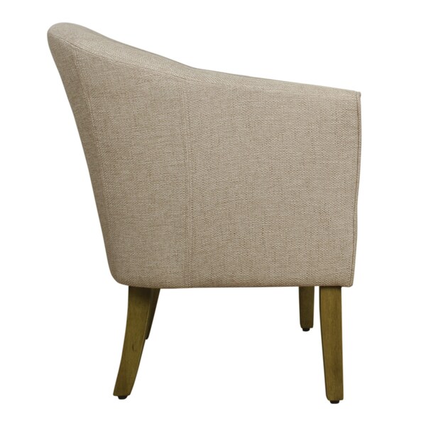 Porch and Den Kingswell Upholstered Barrel Accent Chair