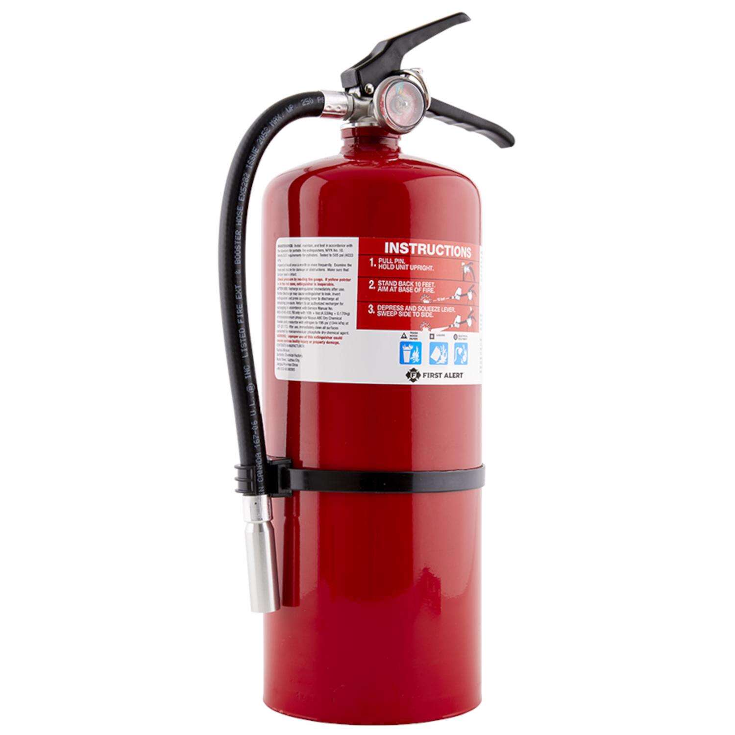 First Alert 10 lb Fire Extinguisher For Commercial US Coast Guard Agency Approval