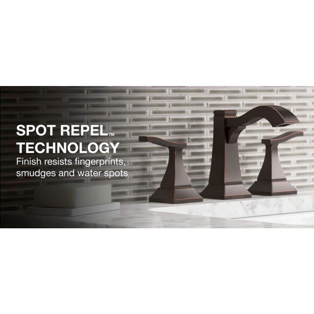 KOHLER Truss 8 in Widespread 2Handle Bathroom Faucet in OilRubbed Bronze