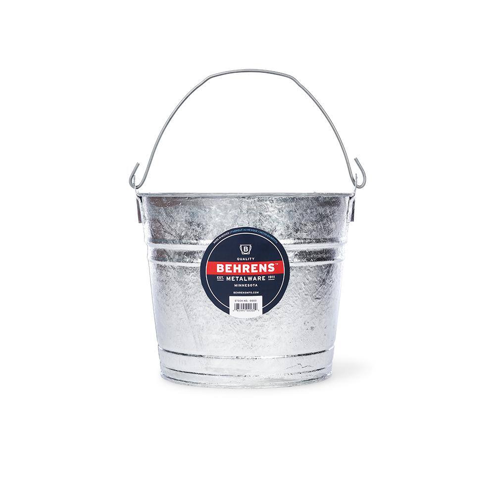 Behrens 8 Qt. Steel Hot Dipped Pail 00001