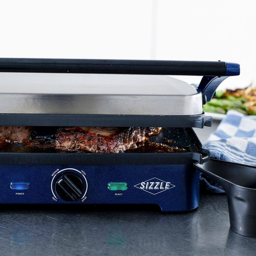 Blue Diamond 96 sq. in. Aluminium Sizzle Griddle CC002858-002