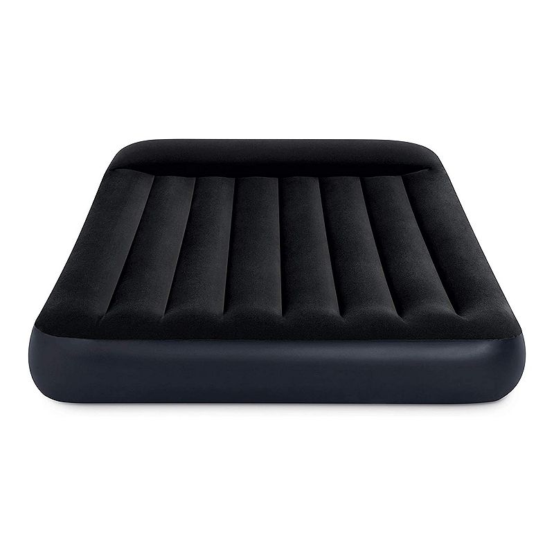 Intex Dura Beam Pillow Rest Standard Classic Air Bed Inflatable Mattress， Full