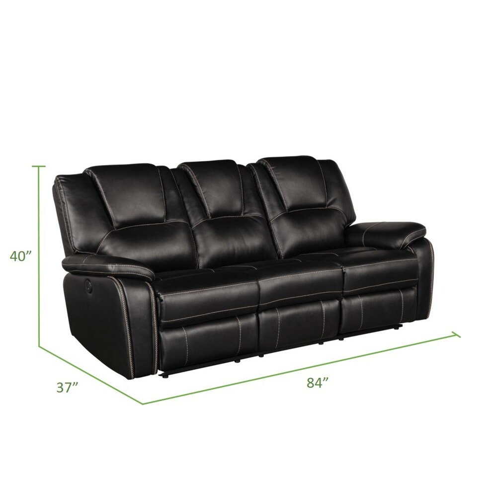 Hong Kong Transitional Style 2PC/3PC Power Reclining   USB Charger Port Sofa Made with Wood