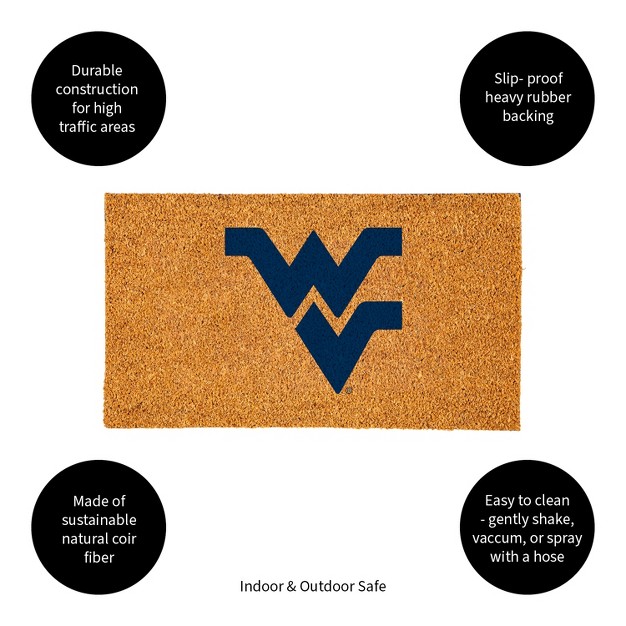 Coir Mat 16 quot x28 quot West Virginia University