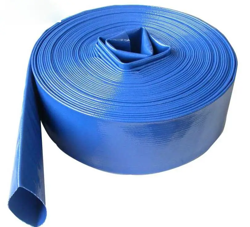 Factory directly supply Flexible soft 1 inch PVC layflat hose car washing hose