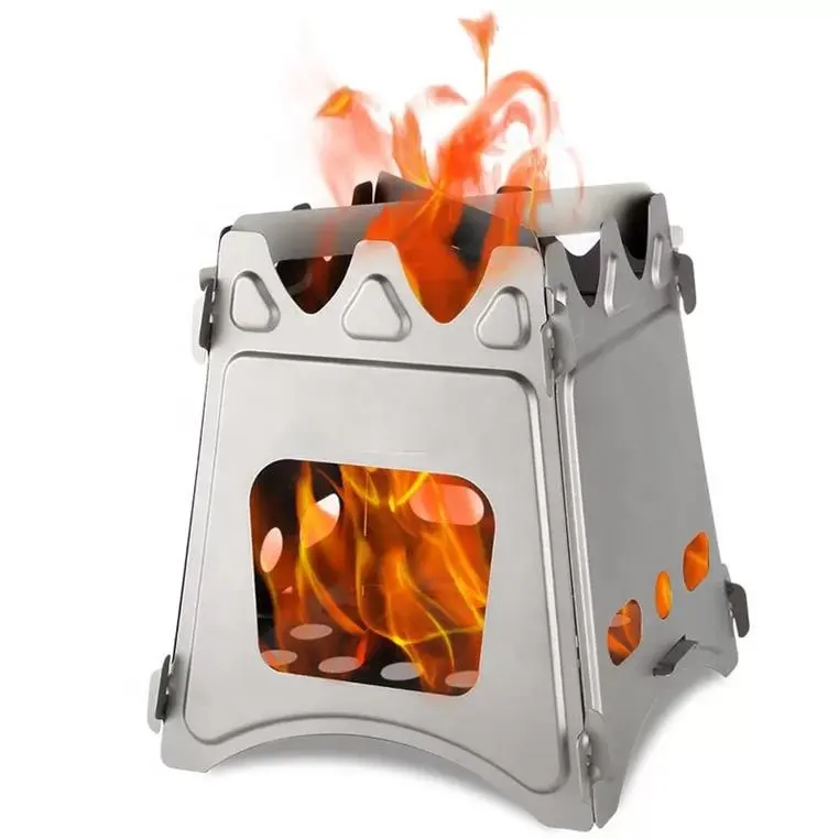 Polar Everest Hot selling sturdy Portable Grill stove camping accessories durable smoker bbq Grills for Outdoor Cooking Picnic