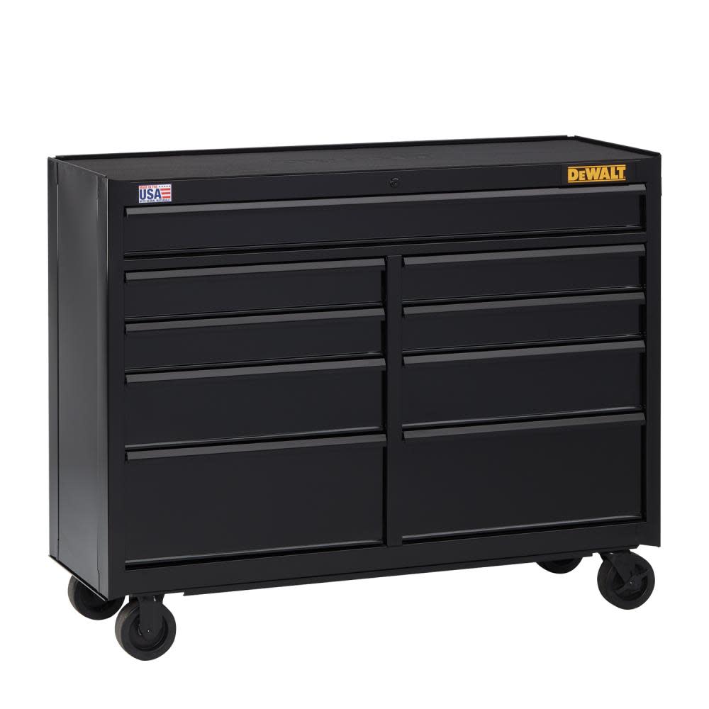 DW 52 in. Wide 9-Drawer Rolling Tool Cabinet DWST25292 from DW