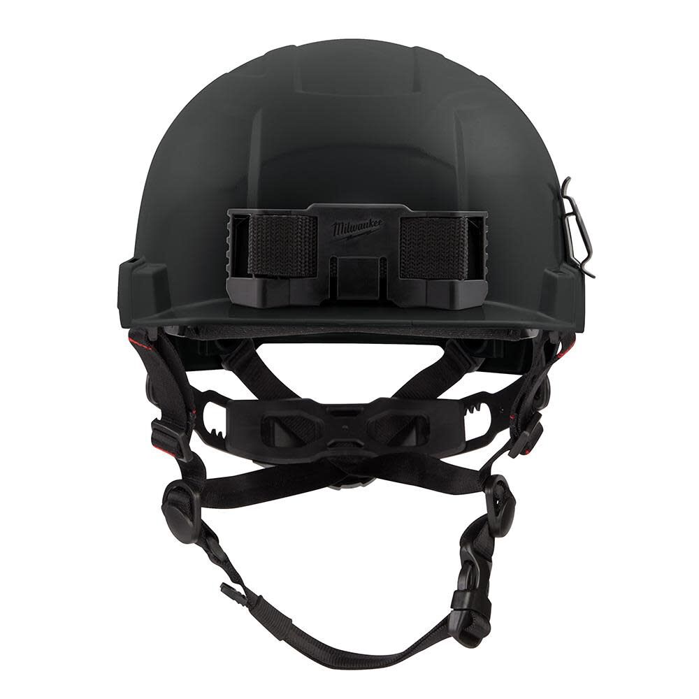 Milwaukee Black Front Brim Helmet with BOLT Class E 48-73-1331 from Milwaukee