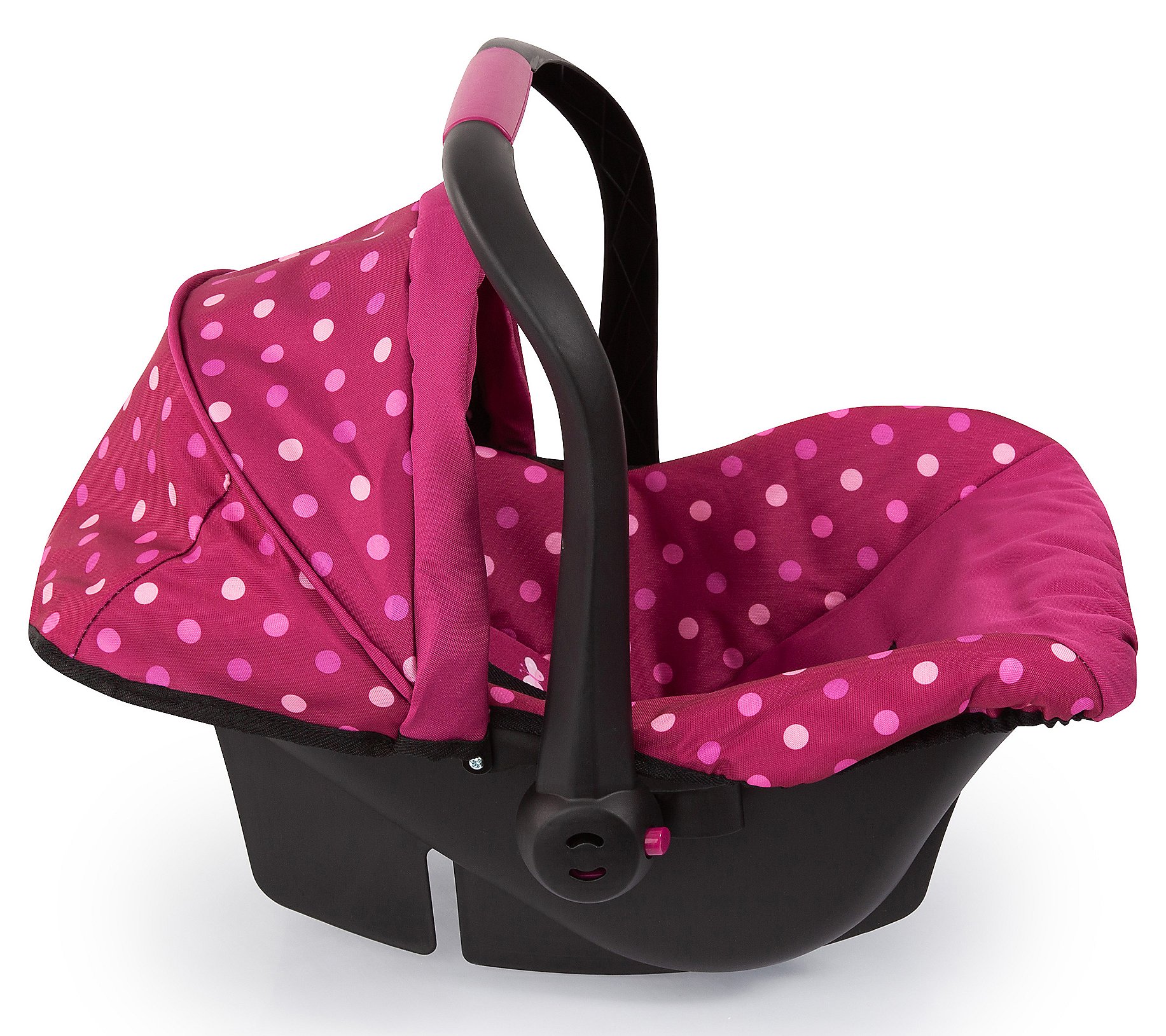 Baby Doll Deluxe Car Seat with Canopy Polka Dot s