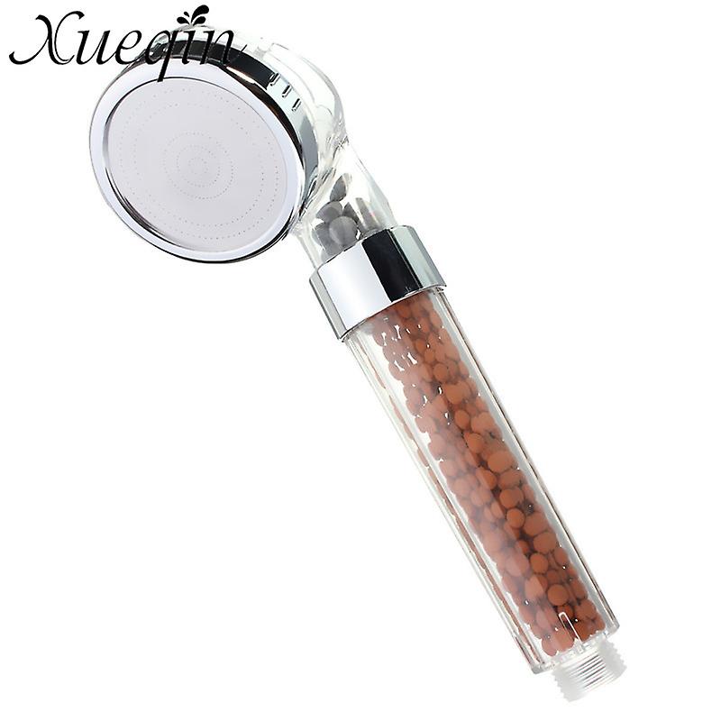 Bathroom Booster Abs Plastic Spa Anion Water-saving Handheld  High Pressurize Rain Shower Head Nozzle