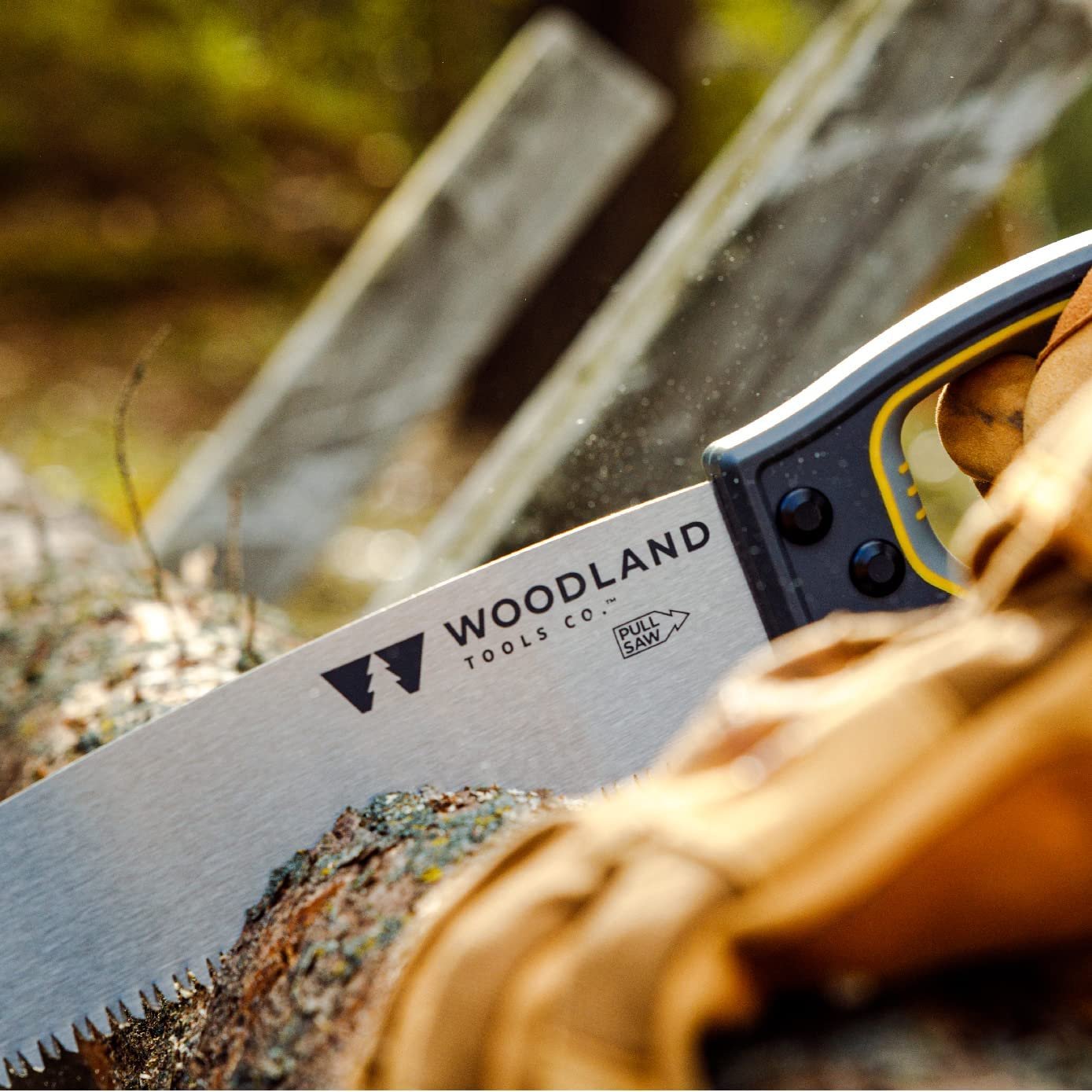 Woodland Tools Co. Super Duty 18" D-Handle Saw, Garden Pruning Hand Saw, Tree Trimming Pull Saw, Branch Cutter, Tree Cutter, Tree Pruning Wood Saw 06-5004-100