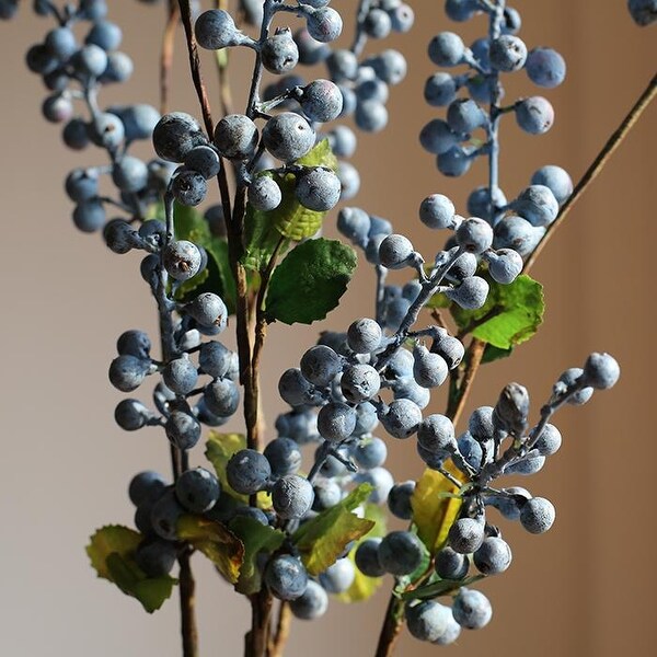 RusticReach Artificial Berry Stems in Various Colors 31 Tall