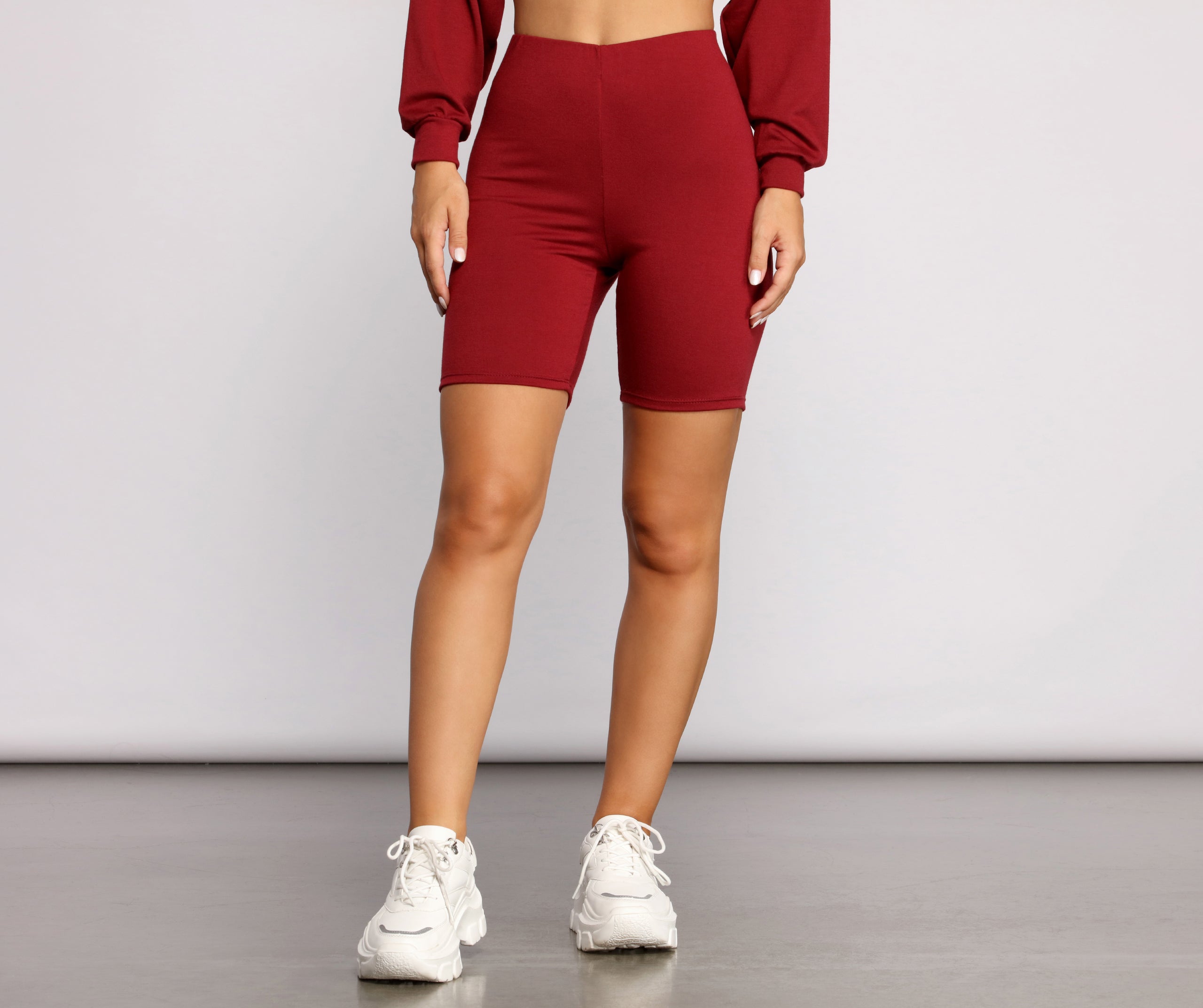 Good Vibes High Waist Biker Shorts