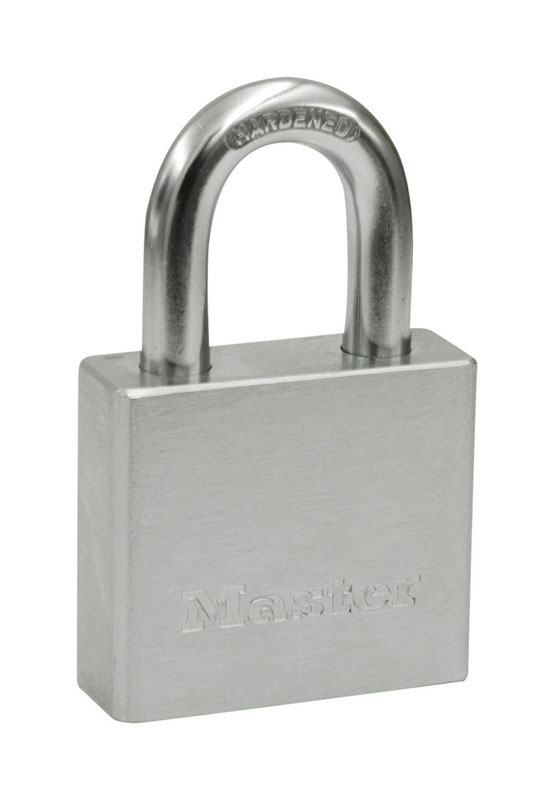 Master Lock 1-13/16 in. H X 13/16 in. W X 2 in. L Steel 5-Pin Cylinder Padlock