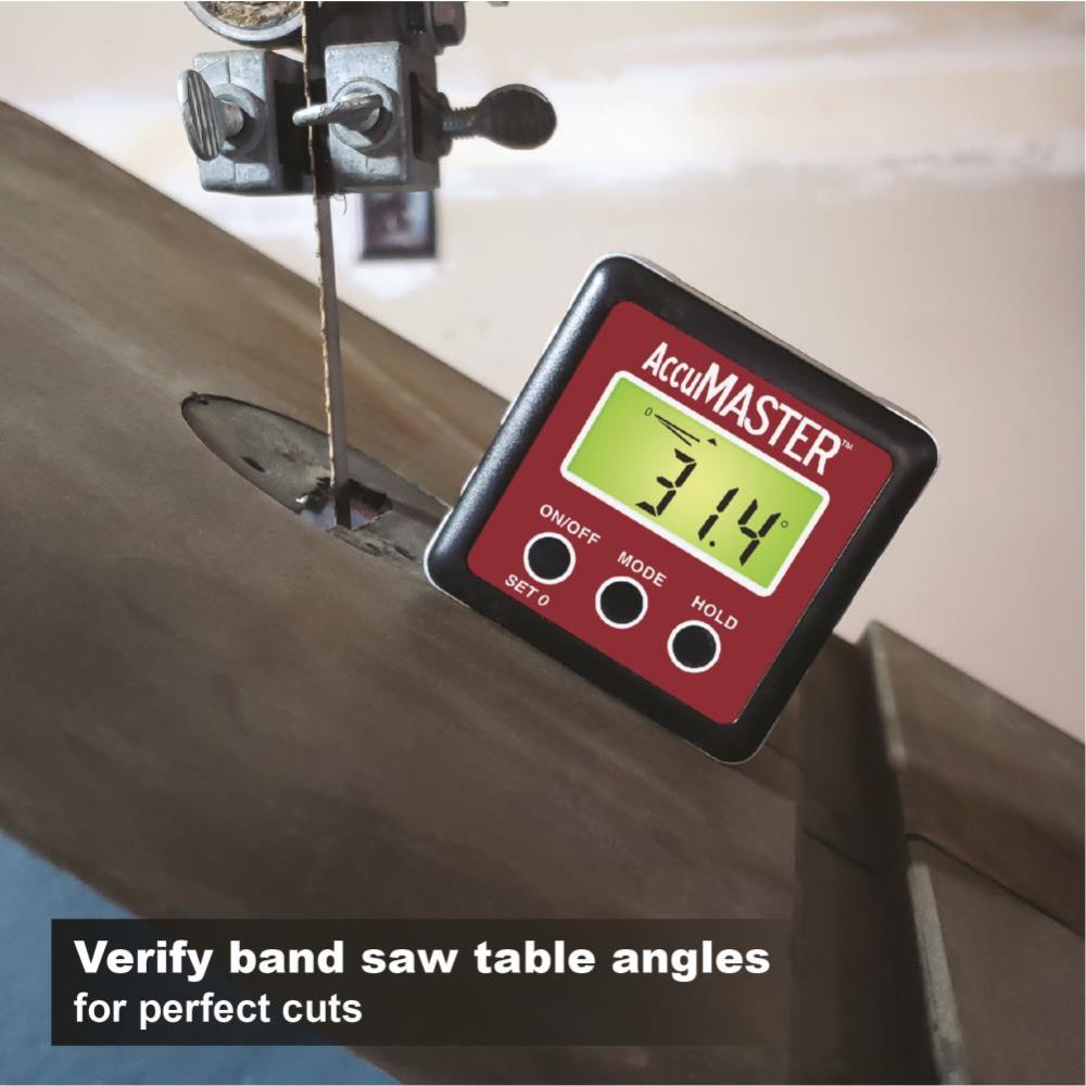 AccuMASTER 2-in-1 Digital Angle Gauge ;