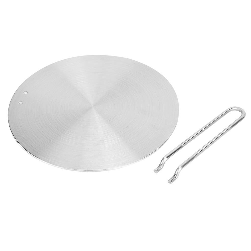 Stainless Steel Heat Diffuser Induction Plate Adapter Converter Gas Electric Cooker Plate(24cm )