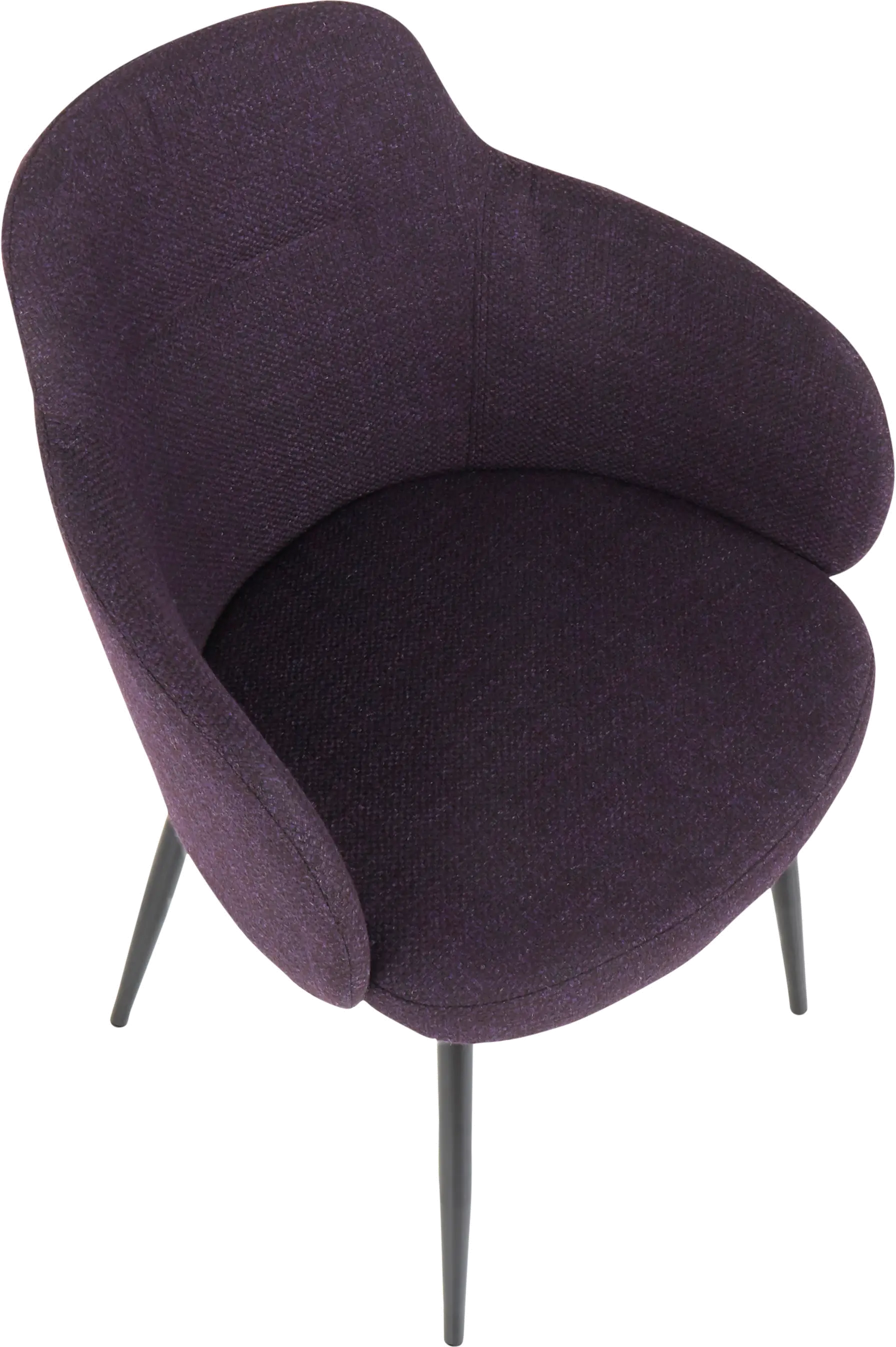 Boyne Purple Upholstered Dining Room Chair