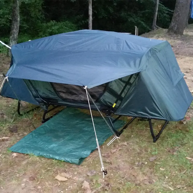 Durable Double Person Tent Folding Off the Ground Camping Bed Tent Cot