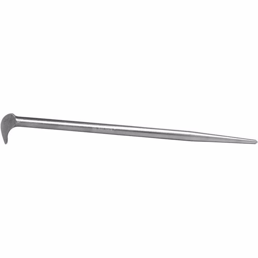 Mayhew 5/8 in. X 16 in. Plated Rolling Head Pry Bar and#8211; XDC Depot