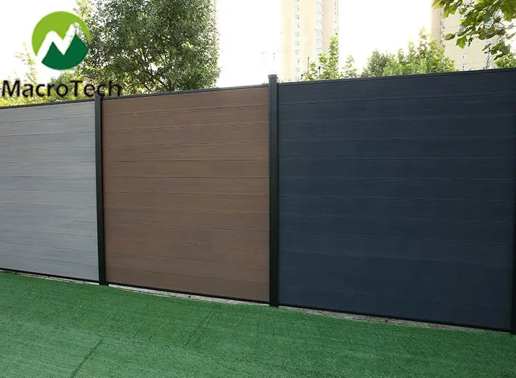 Factory customized supply ultra premium quality wpc garden fence