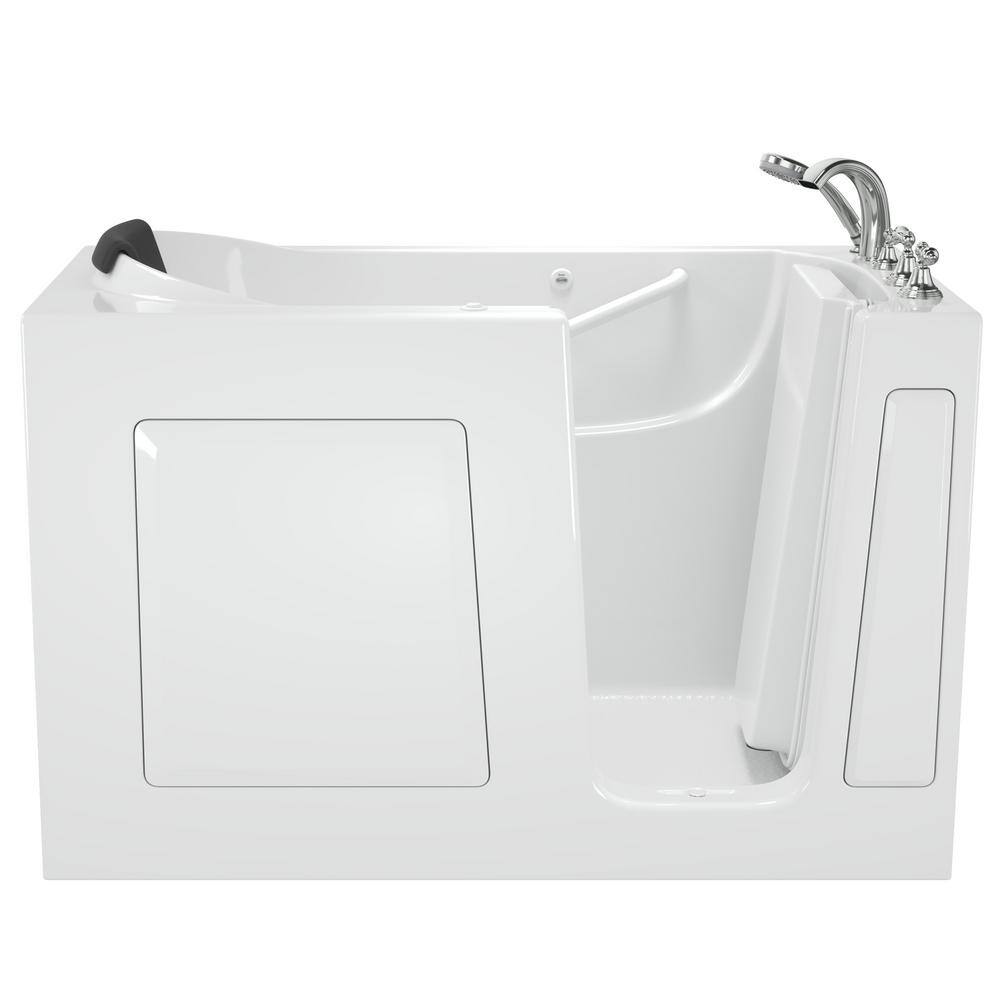 American Standard Gelcoat Premium Series 60 in. Right Hand Walk-In Whirlpool Bathtub in White 3060.109.WRW