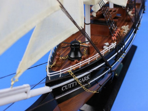 Handcrafted Model Ships cs 30 Wooden Cutty Sark Ta...