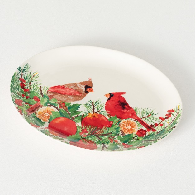 Cardinal Serving Platter Multicolor 1 quot h Dolomite