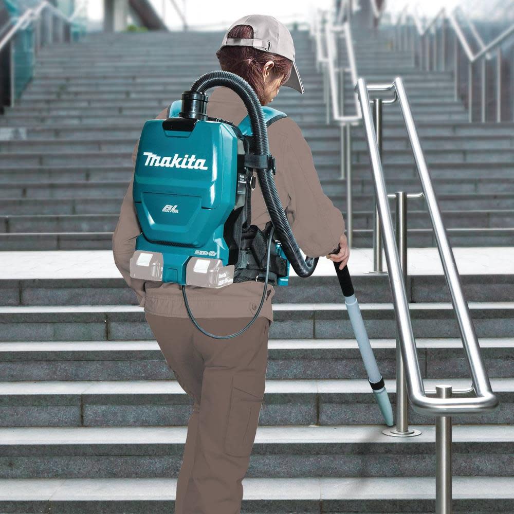 Makita LXT 18V X2 Cordless Dust Extractor HEPA Backpack 1/2 Gallon Tool Only