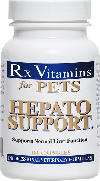 Rx Vitamins Hepato Capsules Liver Supplement for Cats and Dogs