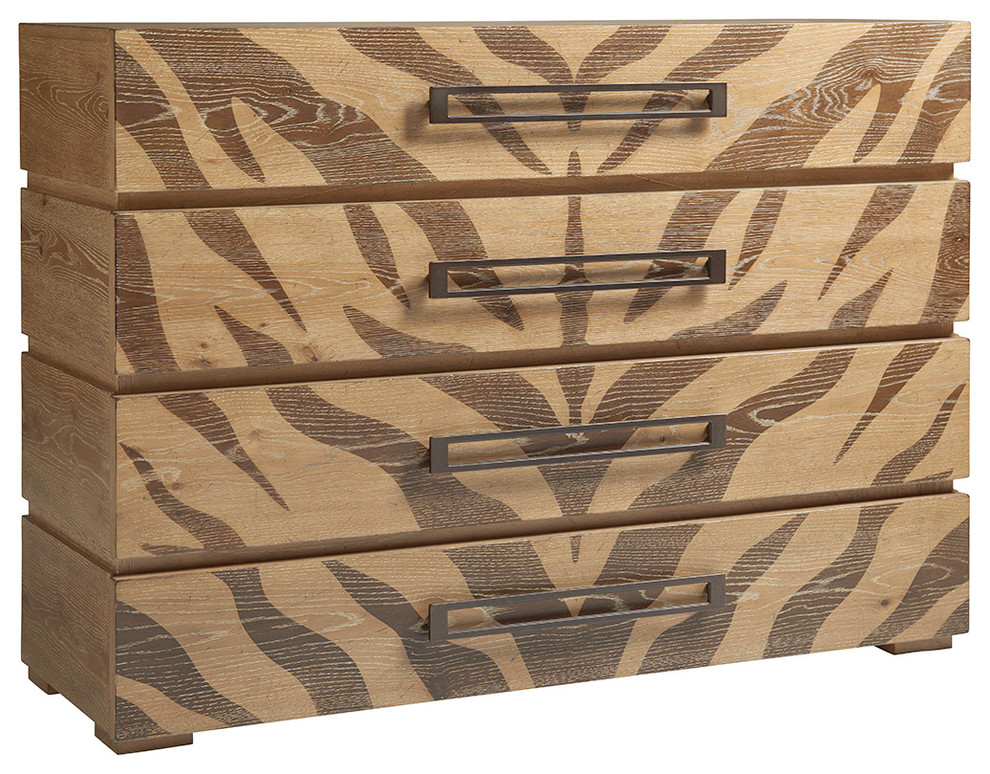 Tangiers Hall Chest   Contemporary   Accent Chests And Cabinets   by Lexington Home Brands  Houzz