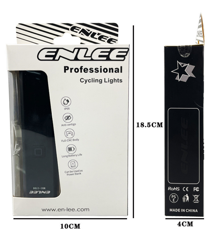 ENLEE USB Charging MTB Road Cycling Front light 1000/1500 Lumen Bike Head lights