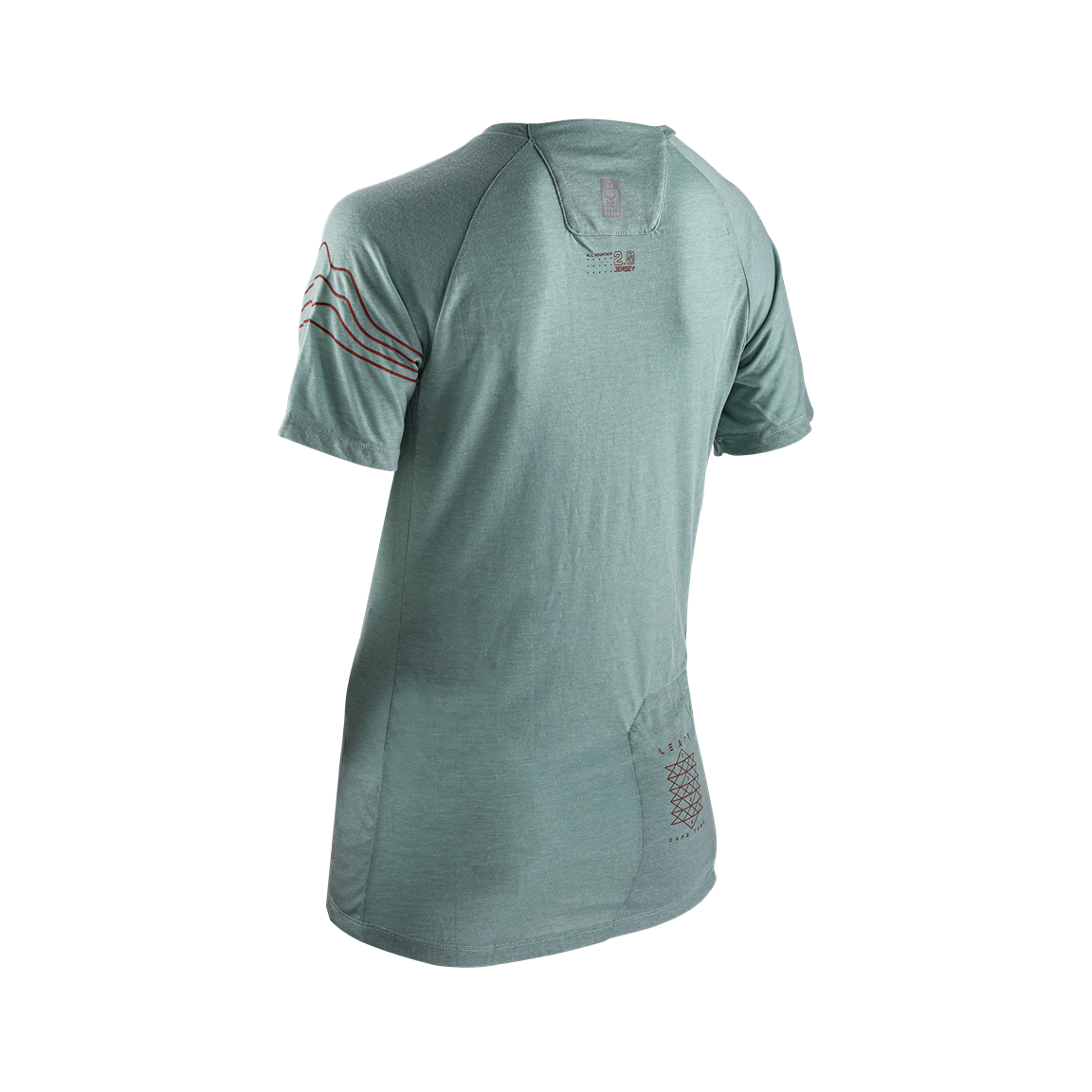 Leatt AllMtn 3.0 Short Sleeve MTB Jersey - Womens - Pistachio - 2023