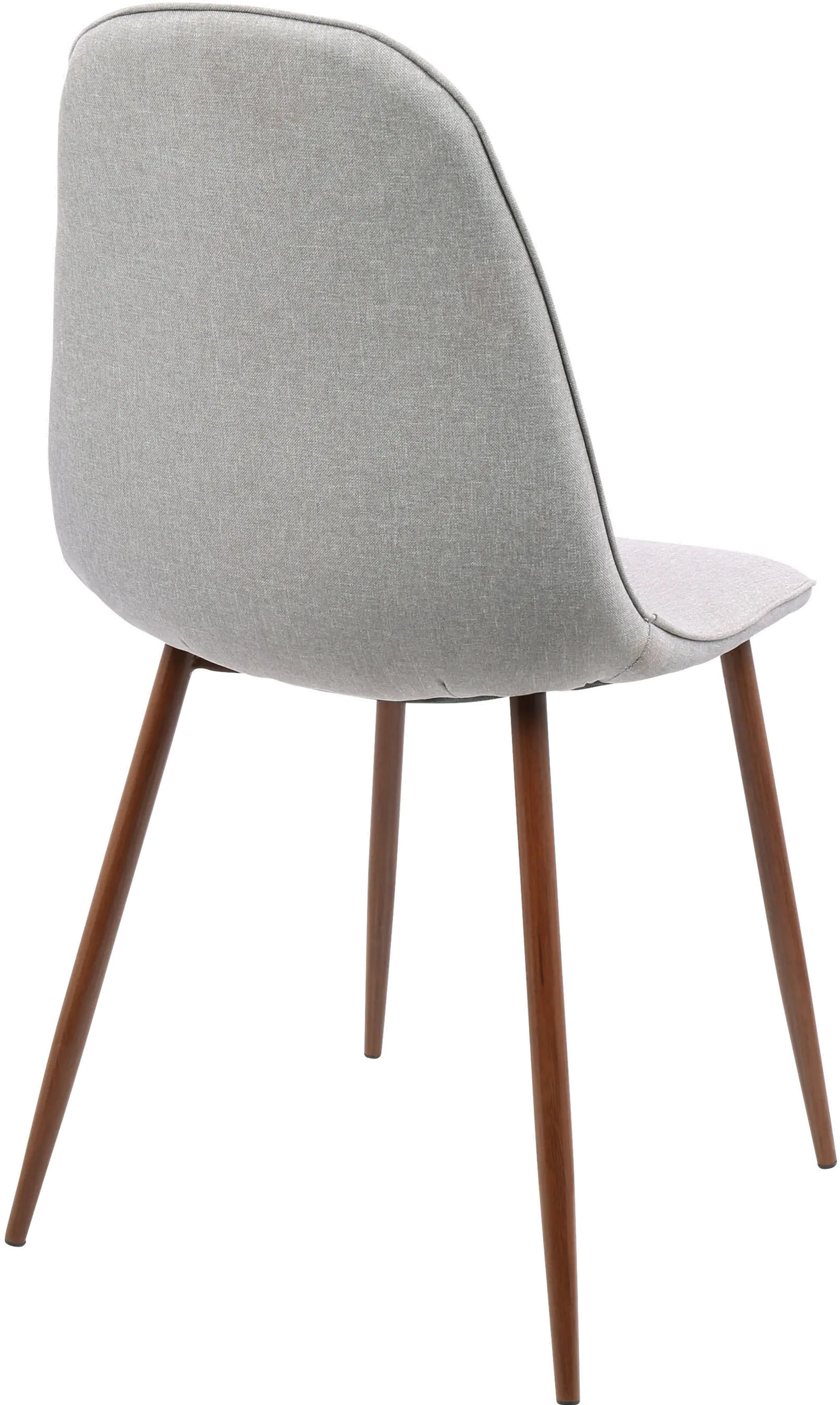 Mid Century Light Gray Dining Room Chair (Set of 2) - Pebble