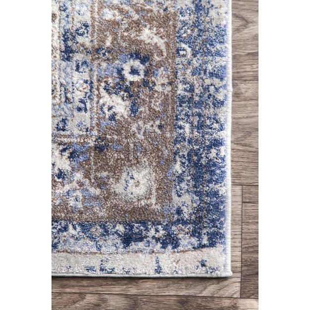 Nuloom Vintage Lilah Medallion Area Rug