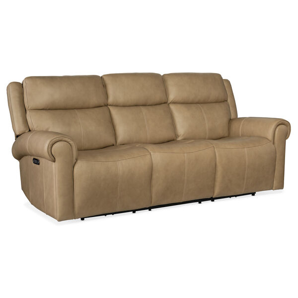 Oberon Bronze Zero Gravity Power Sofa with Power Headrest