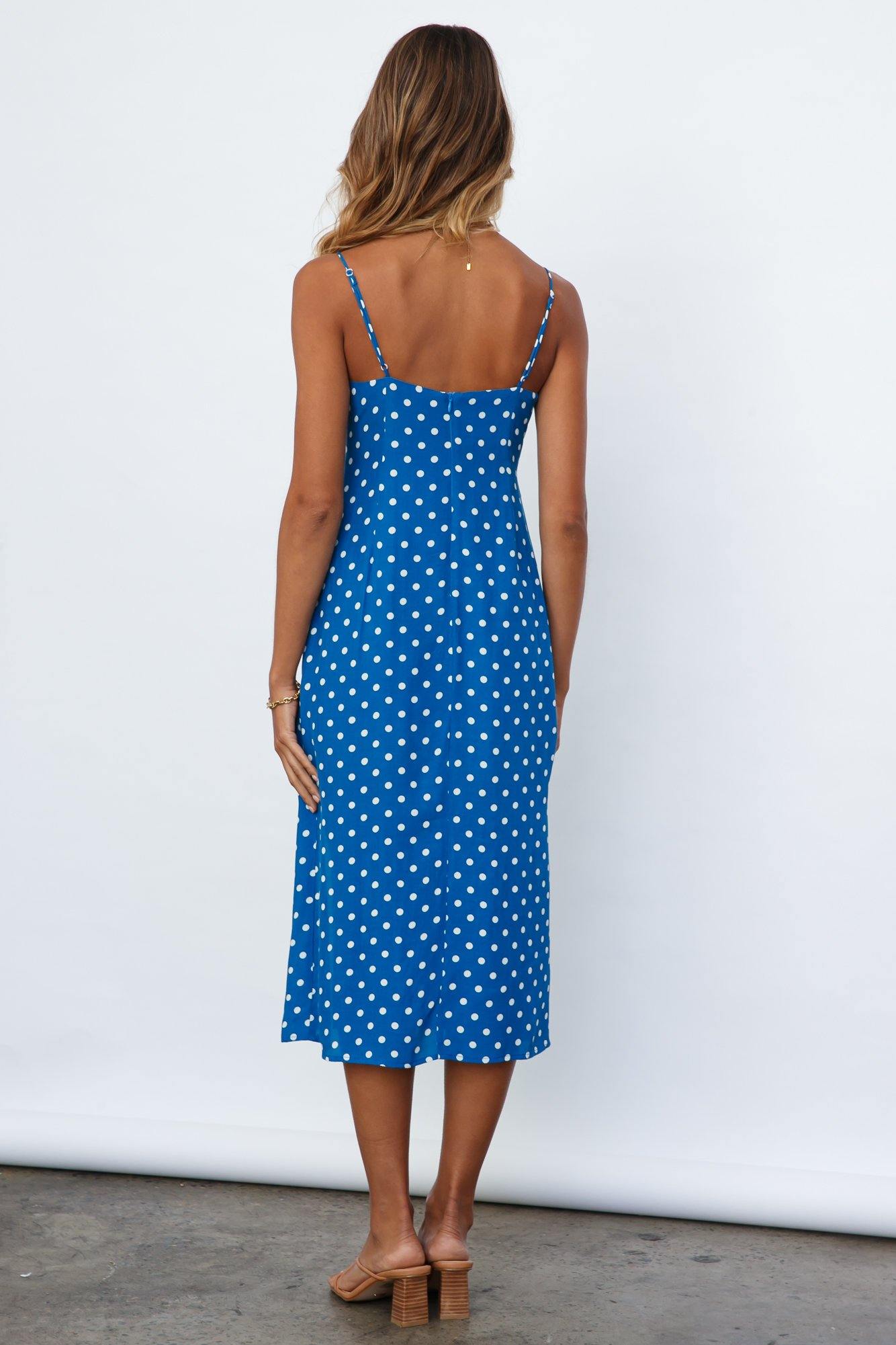 Good Times Midi Dress Blue