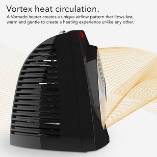 Vornado VH200 1500-Watt Forced Air Heater Electric Portable Whole Room Vortex Heat Circulation EH1-0092-06